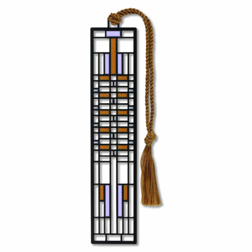 Frank Lloyd Wright - Lawrence Dana House Bookmark - Electro-plated Giclee Print