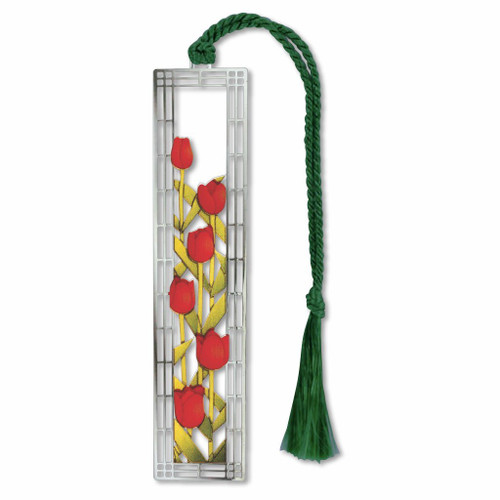 Tulips Bookmark- Electro-plated Giclee Print Tulips Bookmark- Electro-plated Giclee Print