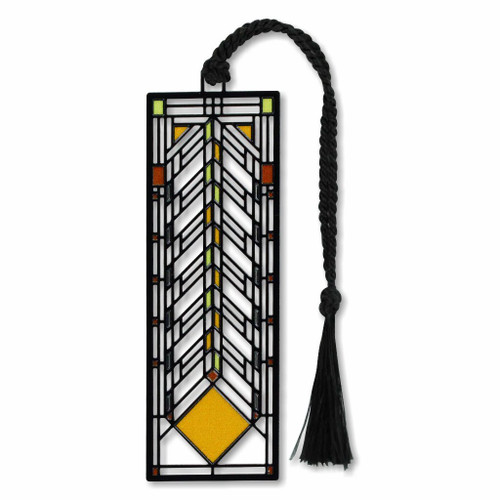Frank Lloyd Wright - Heath House Window Bookmark - Electro-plated Giclee Print Frank Lloyd Wright - Heath House Window Bookmark - Electro-plated Giclee Print