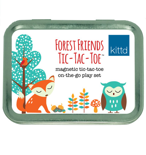 Forest Friends Tic-Tack- Toe - On the Go Forest Friends Tic-Tack- Toe - On the Go