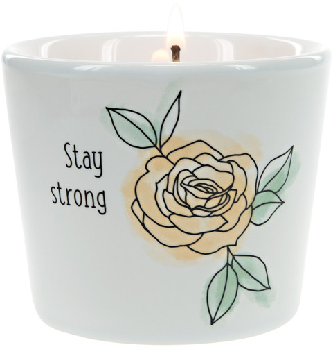 Stay Strong ~ 8oz 100% Soy Candle 