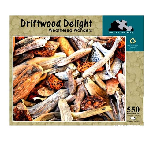Driftwood Delight Jigsaw Puzzle 550 Piece Driftwood Delight Jigsaw Puzzle 550 Piece