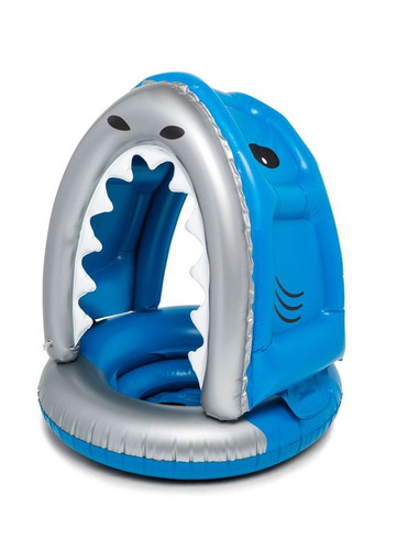 Shark with Canopy Pool Float