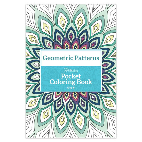 Geometric Pattern Pocket Coloring Book Geometric Pattern Pocket Coloring Book