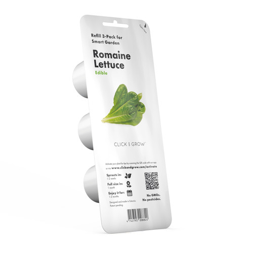 Romaine Lettuce Plant Pods for Smart Garden by Click and Grow