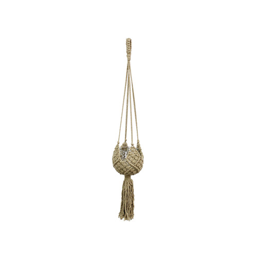 36" Natural Colored Macramé  Plant Hanger by Soul of the Party