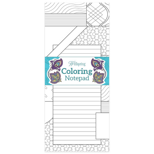 Patchwork Coloring Notepad Patchwork Coloring Notepad