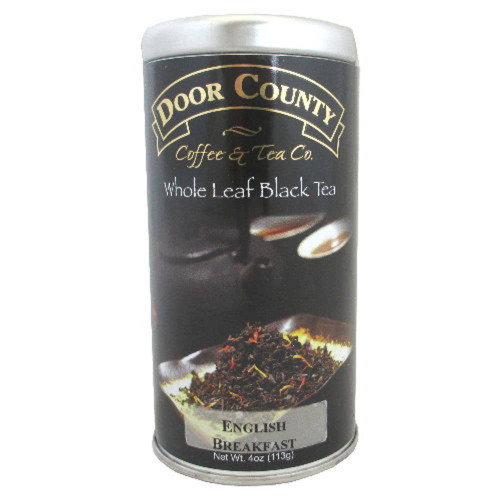 Door County English Breakfast Loose Leaf Tea - 4oz Tin Door County English Breakfast Loose Leaf Tea - 4oz Tin