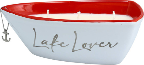 Lake - Triple Wick 10 oz 100% Soy Wax Candle Scent: Fresh Lake - Triple Wick 10 oz 100% Soy Wax Candle Scent: Fresh