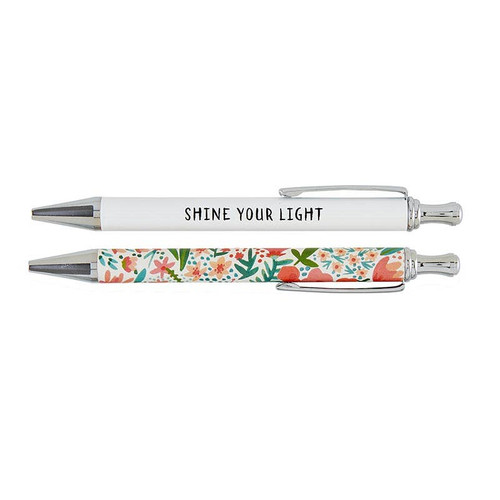 Pen Set of 2 ~~ Shine Light Pen Set of 2 ~~ Shine Light