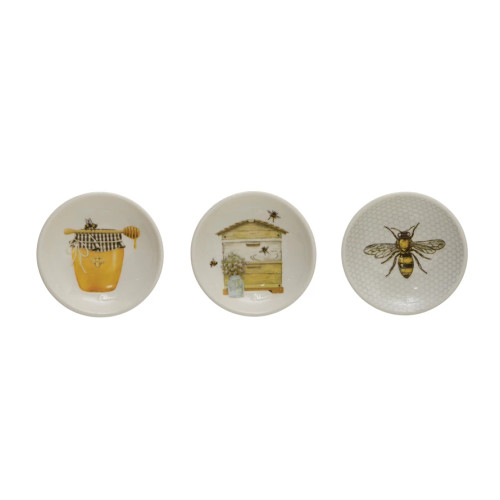 Dish with Bees and Honey, 3 Styles