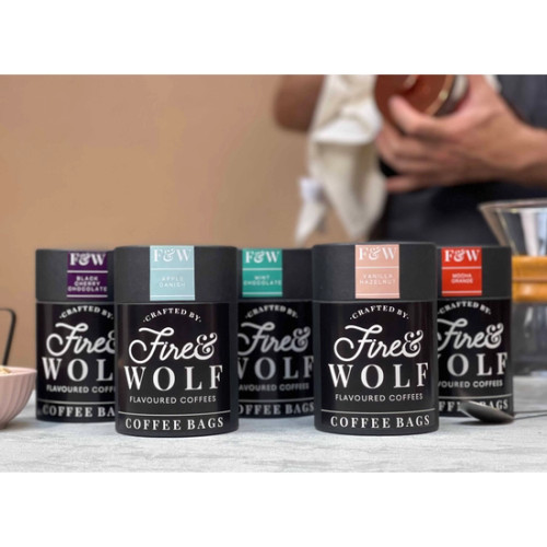 Coffee Bags - Tube of 15 Flavoured Coffee Bags - Assorted Varieties Coffee Bags - Tube of 15 Flavoured Coffee Bags - Assorted Varieties