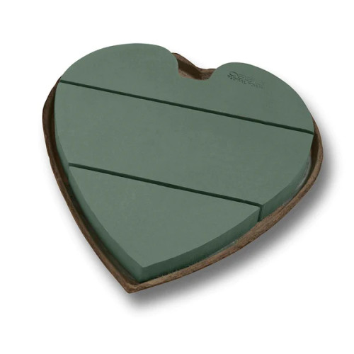OASIS MACHE SOLID HEART ~ MULTIPLE SIZES AVAILABILITY