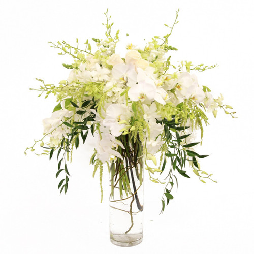 Lux White Orchid Bouquet