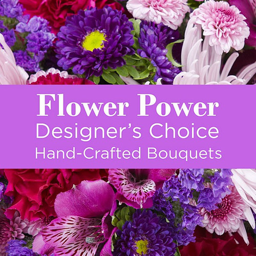 Shades of Purple Florist Designed Bouquet