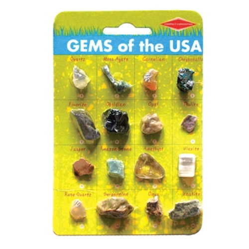 Gems of the USA - Gem Specimen Card