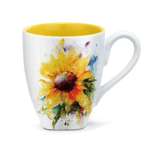 Sunflower Mug  By Dean Crouser