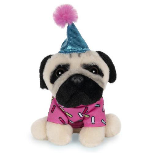 5" Doug The Pug Birthday Sprinkles Plush  by GUND