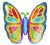 XtraLife Bright Butterfly 25" Mylar Foil Balloon