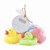 Light Up Rubber Duck Bath Toy Set by Mudpie