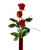 Deeply Devoted 3 Red Rose Bouquet - Premium