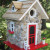Fieldstone Guest Cottage Birdhouse by Home Bazaar