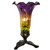 Hand painted Single Lily Lamp -  Choose Your Shade Color- PRE-SALE Only