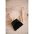 10" Beech Wood Brush & Metal Dust Pan w/ Leather Straps, Natural & Black, Set of 2by Creative Co-op