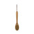 14" Wood Bath Brush w/ Leather Tie, Natural by Creative Co-op