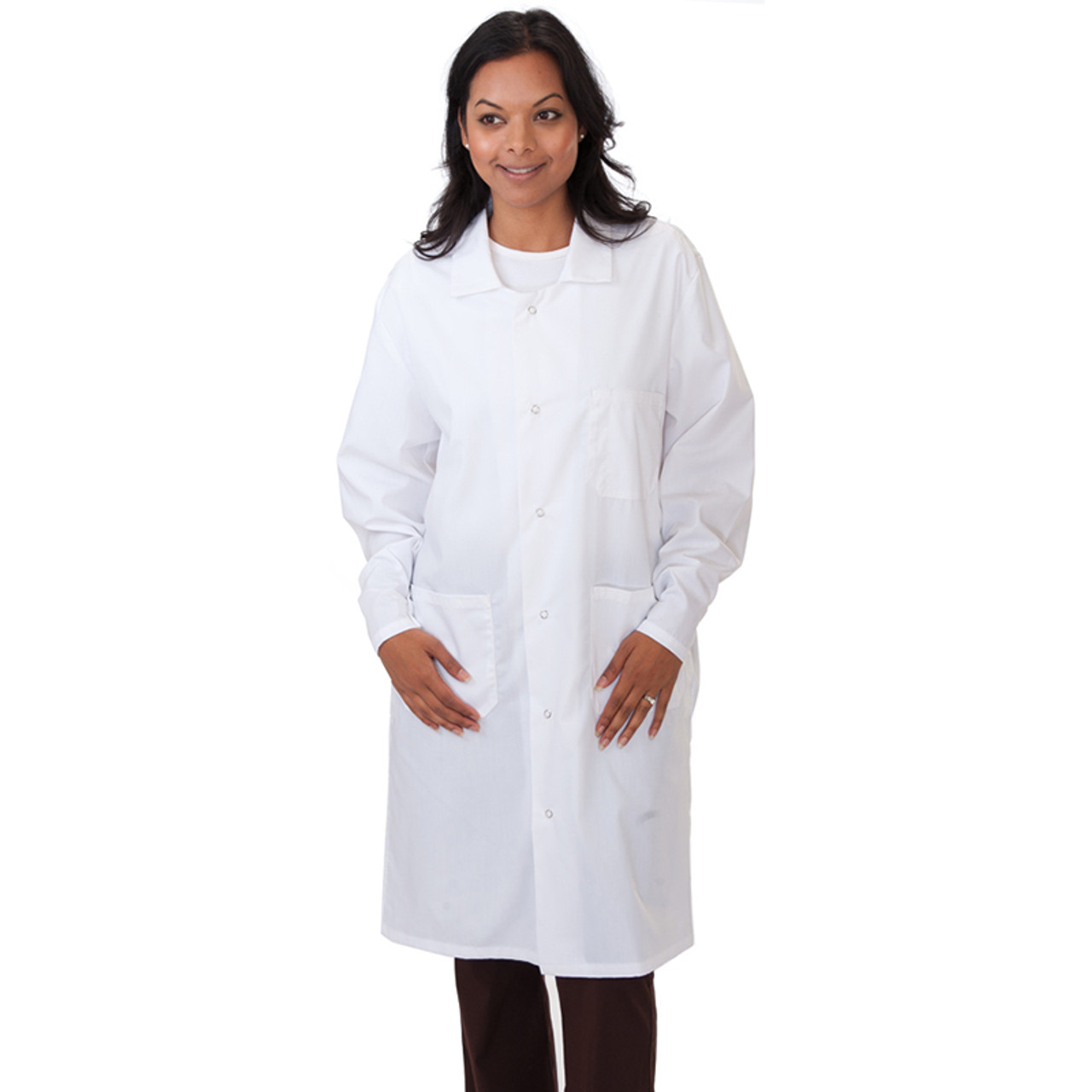 714 100% Cotton Unisex Full Length Lab Coat - Incredibly