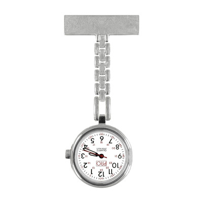 Chrome Pin On Lapel Watch Chrome Pin On Lapel Watch
