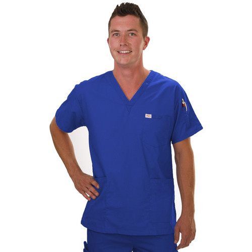 221 Unisex V-Neck Scrub Top - Professional Choice Uniform