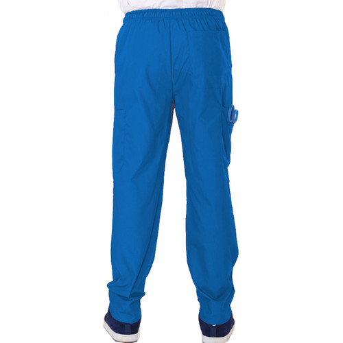 Studio Citizen Relaxed Fit Drawstring Pants in Ribbed Royal Blue