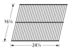 Music City Metals 53401 - Porcelain steel wire cooking grid for Char-broil