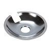 Whirlpool 715878 - Electric Range Round Burner Drip Bowl, Chrome