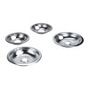 Whirlpool W10278125RW - Round Electric Range Burner Drip Bowls, Chrome