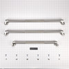 Whirlpool W10745429 - French Door Bottom-Mount Refrigerator Pro Style Handle Kit - Image # 2