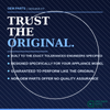 GE Appliances Genuine OEM WB41T10003 - RANGE OVEN DOOR GASKET - Trust The Original. Built to the exact tolerances engineers specified.