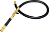 Mastercool 94236 - 36?? BLACK HOSE WITH BALL VALVE