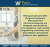 Whirlpool W11383363 - Keys - Whirlpool Genuine Part Badge