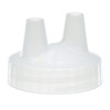 Traex 2200-13 - Ketchup Lid - Double Tip, Clear