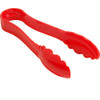 Tongs , 6"L,Scallop,Red Plst - Replacement Part For Cambro 6TGS(404)