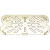 Drain Tray 1/4 Size-135 Clear - Replacement Part For Cambro 40CWD