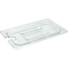 Cover Poly Half Sl -135 Clear - Replacement Part For Cambro CAM20CWCHN135