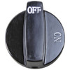 Knob, Black 2 Inch Dia Off-On - Replacement Part For Southbend SOU1433
