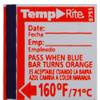 Label, Temperature , 160F - Replacement Part For Taylor Thermometer 8751