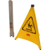 Yl Pop Up Wet Floor Sign - Replacement Part For Rubbermaid 9S0000YEL