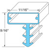 Door Gasket - 36-1/4" X 79" - Replacement Part For Kolpak KLP25567-1075