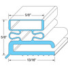 Door Gasket 21 1/2" X 23 1/2" - Replacement Part For Kairak 341-04543-03