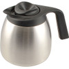 Bunn 40163-0000 - Carafe,Thermal W/ Black Lid Seamless